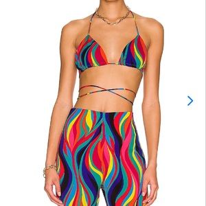 Superdown Tamera Bra Pant Set Size: XS